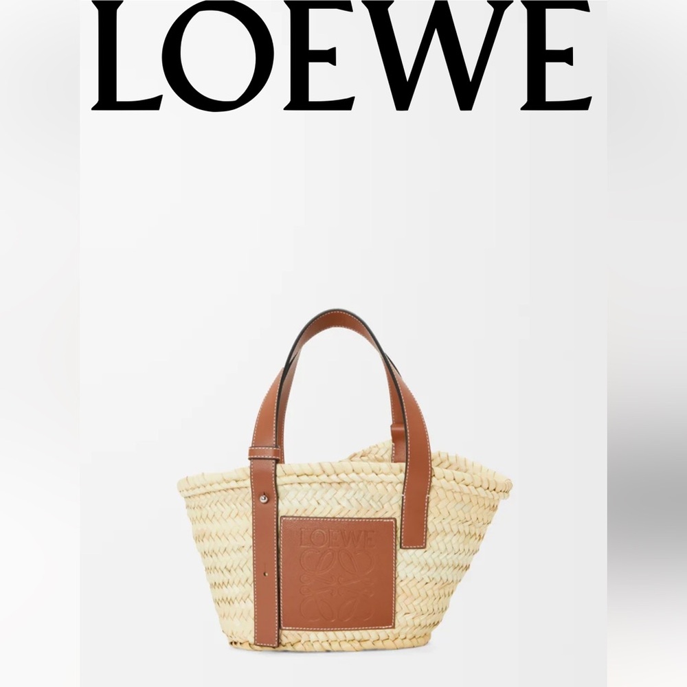 Loewe Tan Basket Bag! LIKE NEW CONDITION